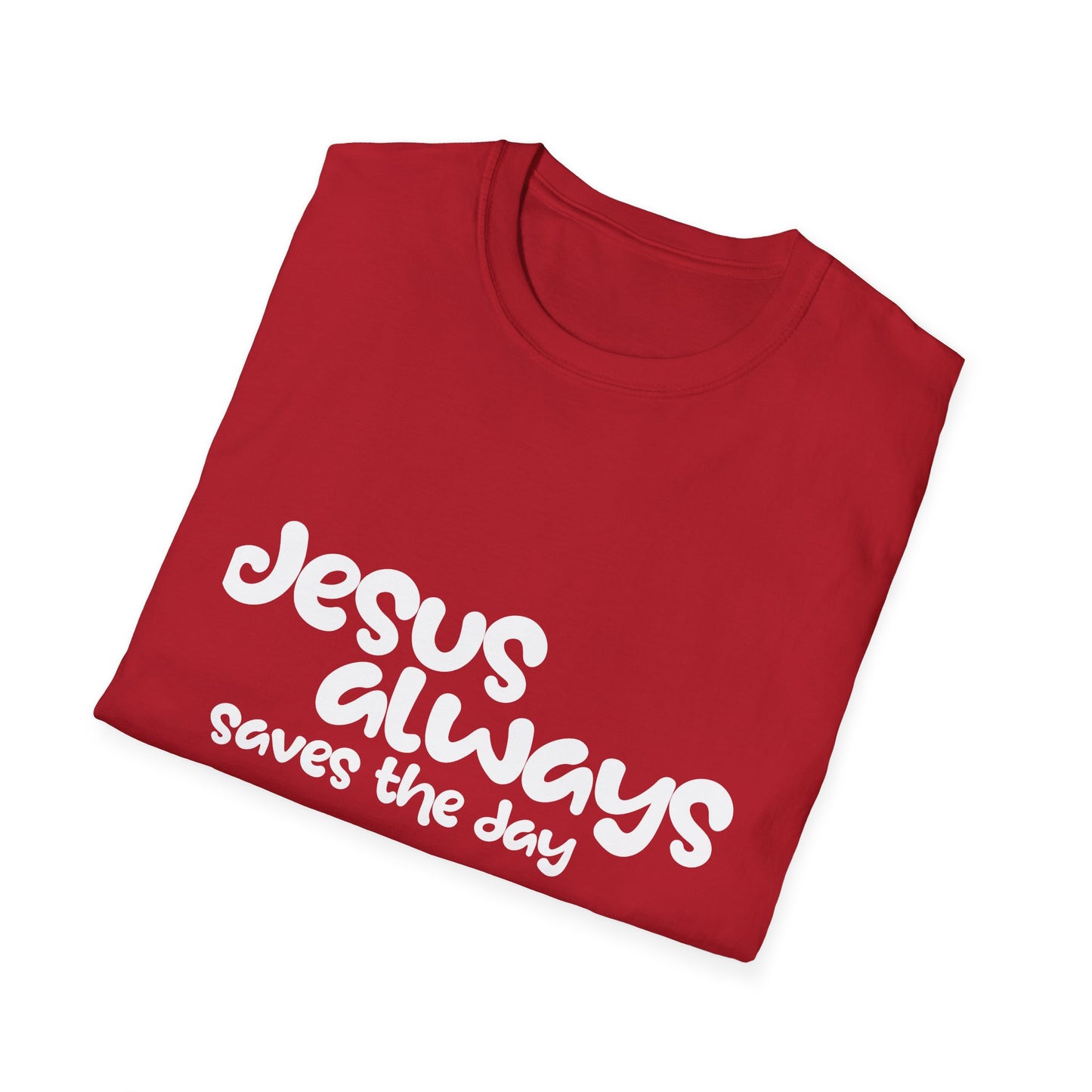 Jesus Saves Unisex Softstyle T-Shirt