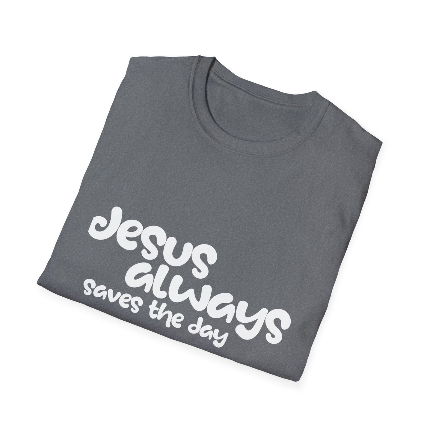 Jesus Saves Unisex Softstyle T-Shirt