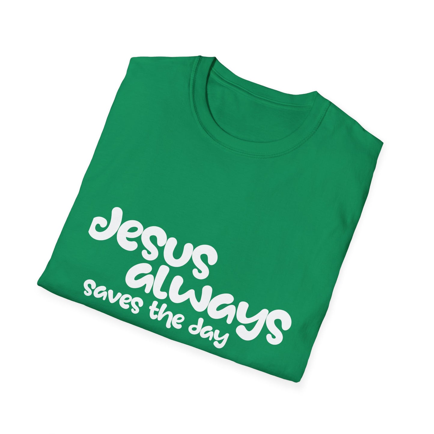 Jesus Saves Unisex Softstyle T-Shirt