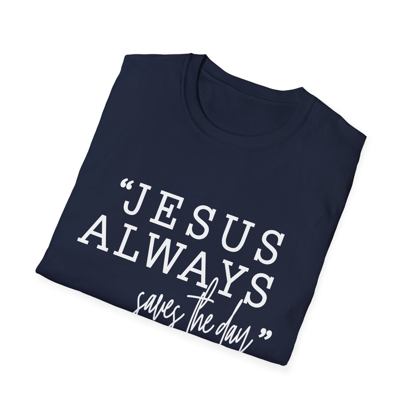 Jesus Saves Unisex Softstyle T-Shirt