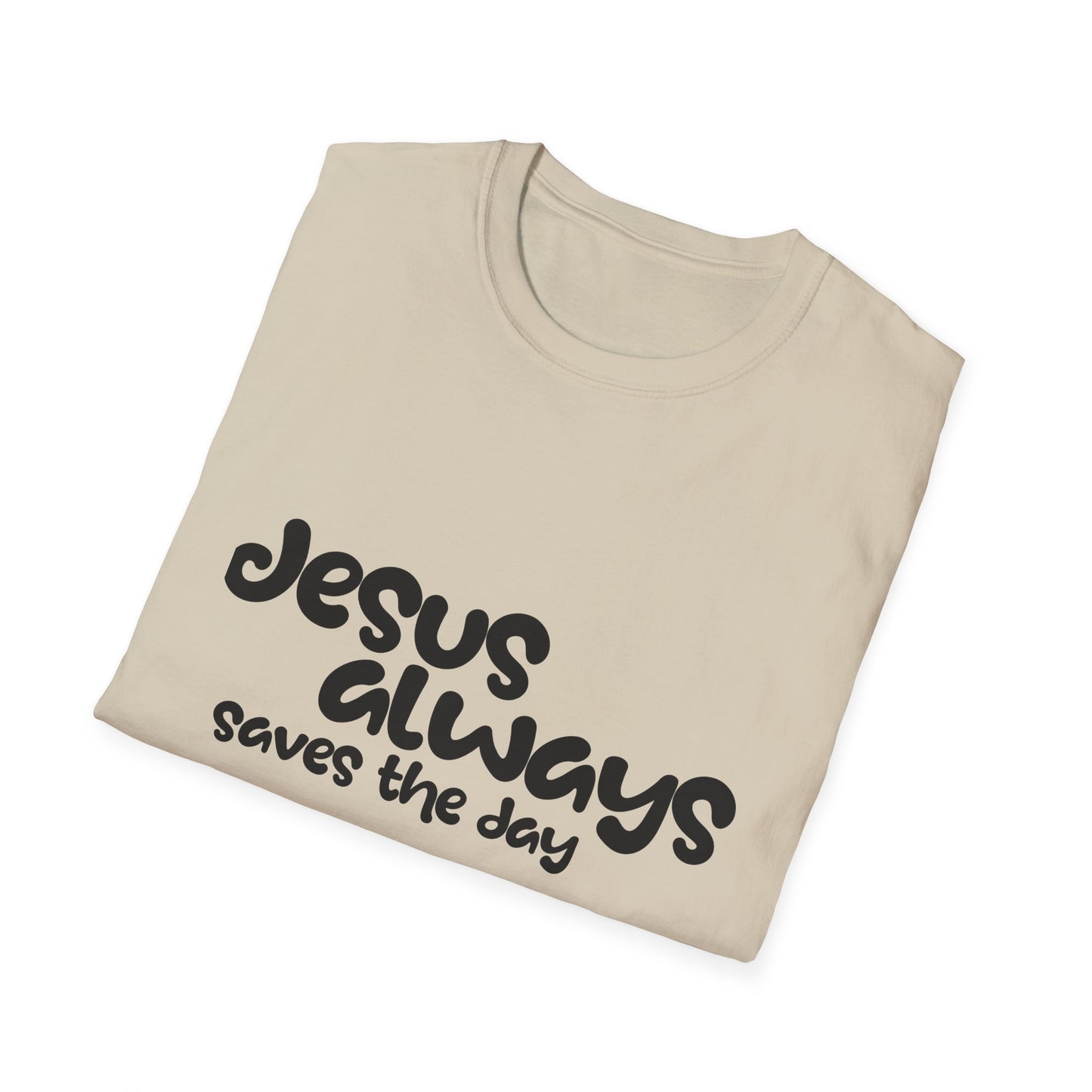 Jesus Saves Unisex Softstyle T-Shirt