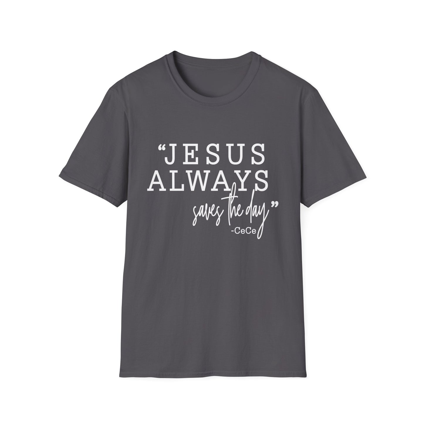 Jesus Saves Unisex Softstyle T-Shirt