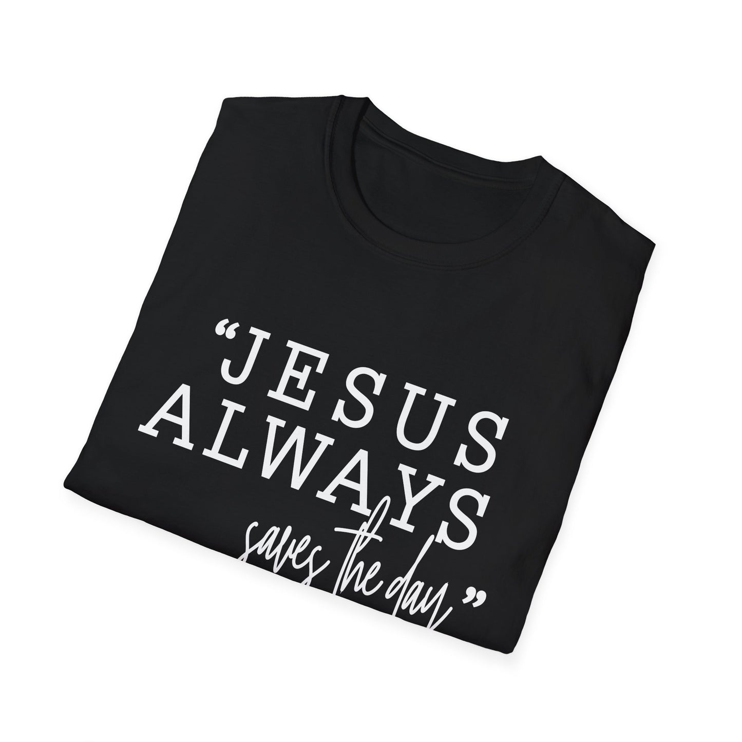 Jesus Saves Unisex Softstyle T-Shirt