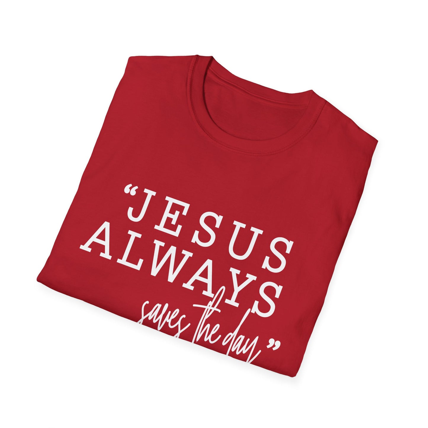 Jesus Saves Unisex Softstyle T-Shirt
