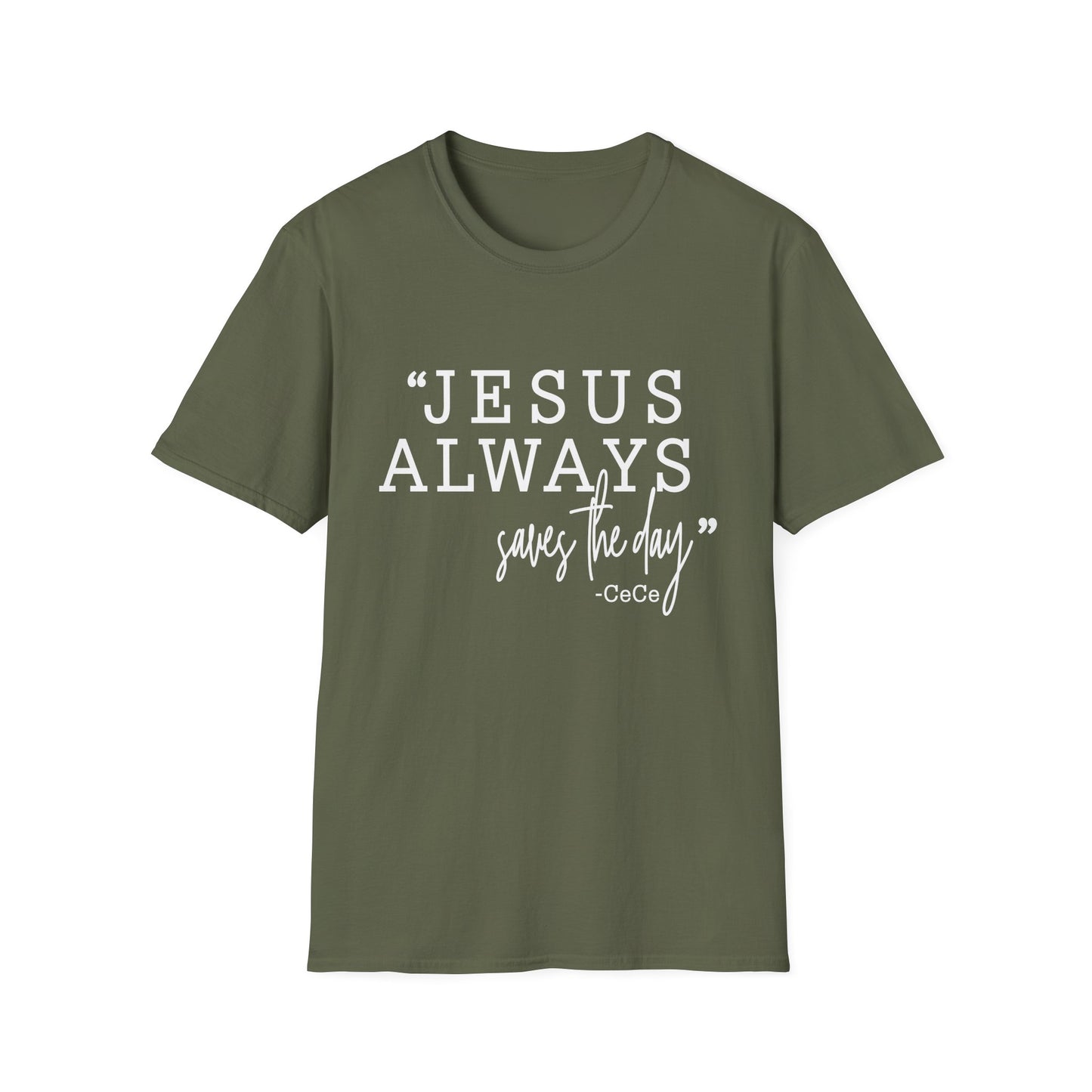 Jesus Saves Unisex Softstyle T-Shirt
