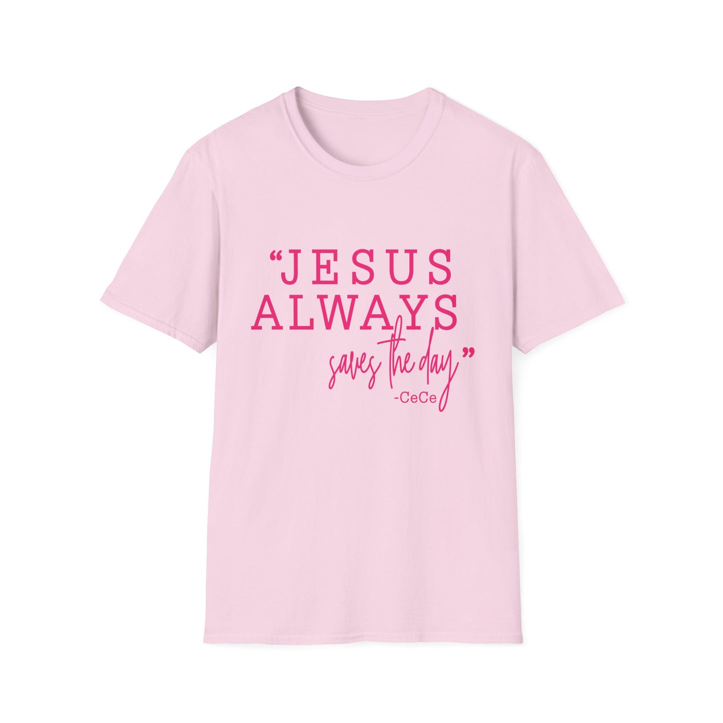 Jesus Saves Unisex Softstyle T-Shirt