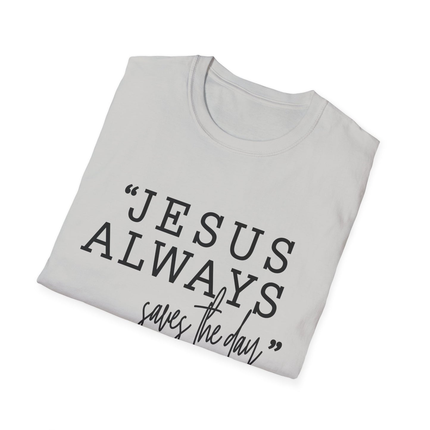 Jesus Saves Unisex Softstyle T-Shirt