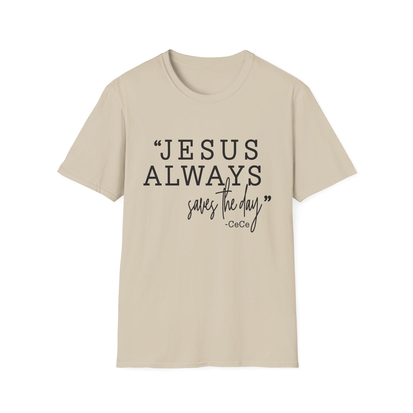 Jesus Saves Unisex Softstyle T-Shirt