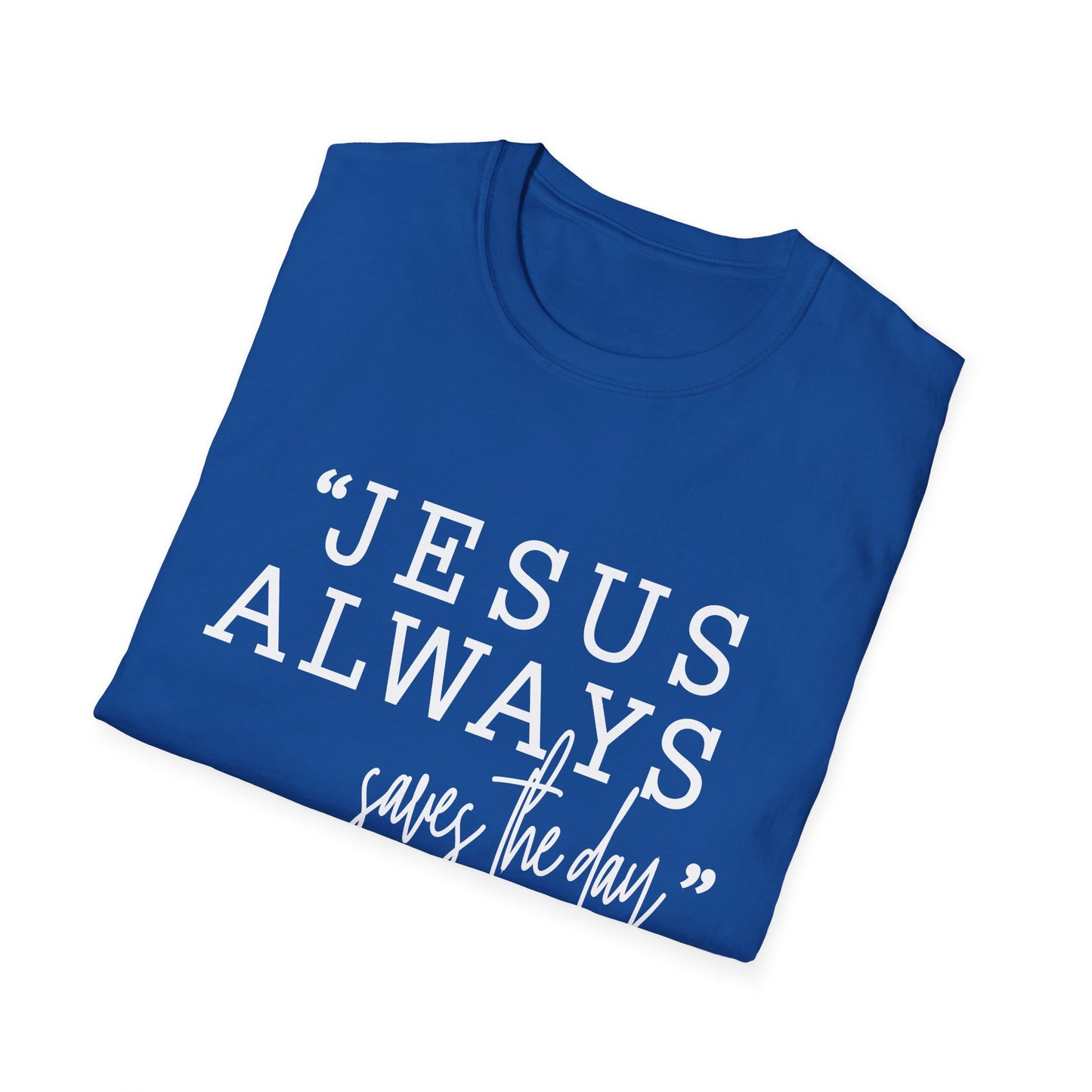 Jesus Saves Unisex Softstyle T-Shirt