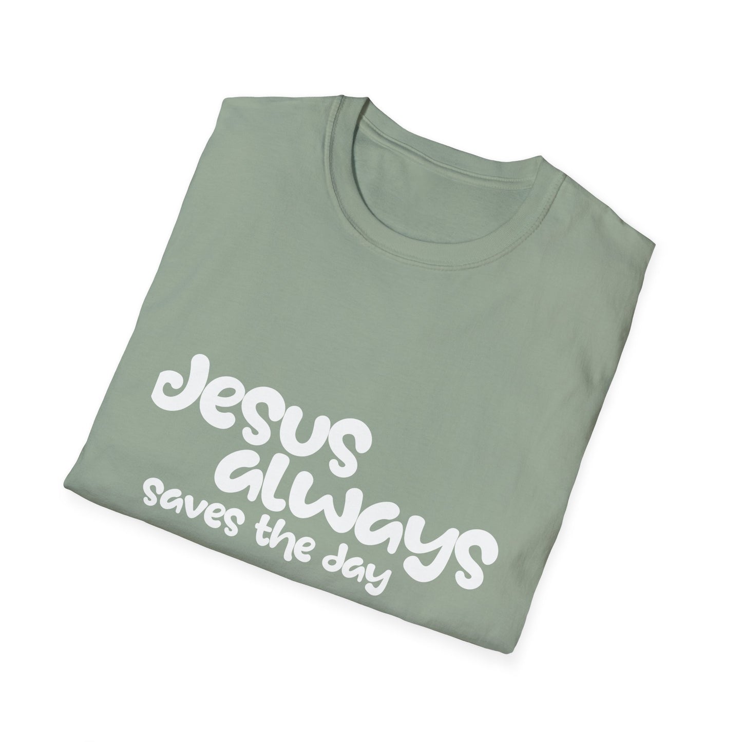 Jesus Saves Unisex Softstyle T-Shirt