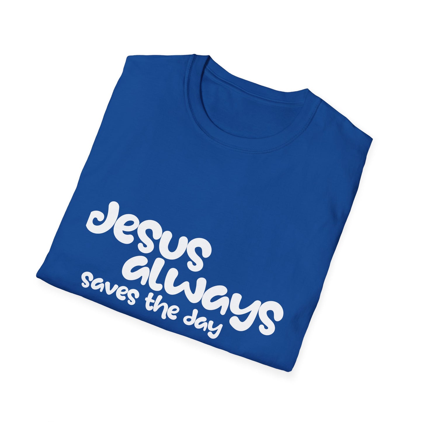 Jesus Saves Unisex Softstyle T-Shirt