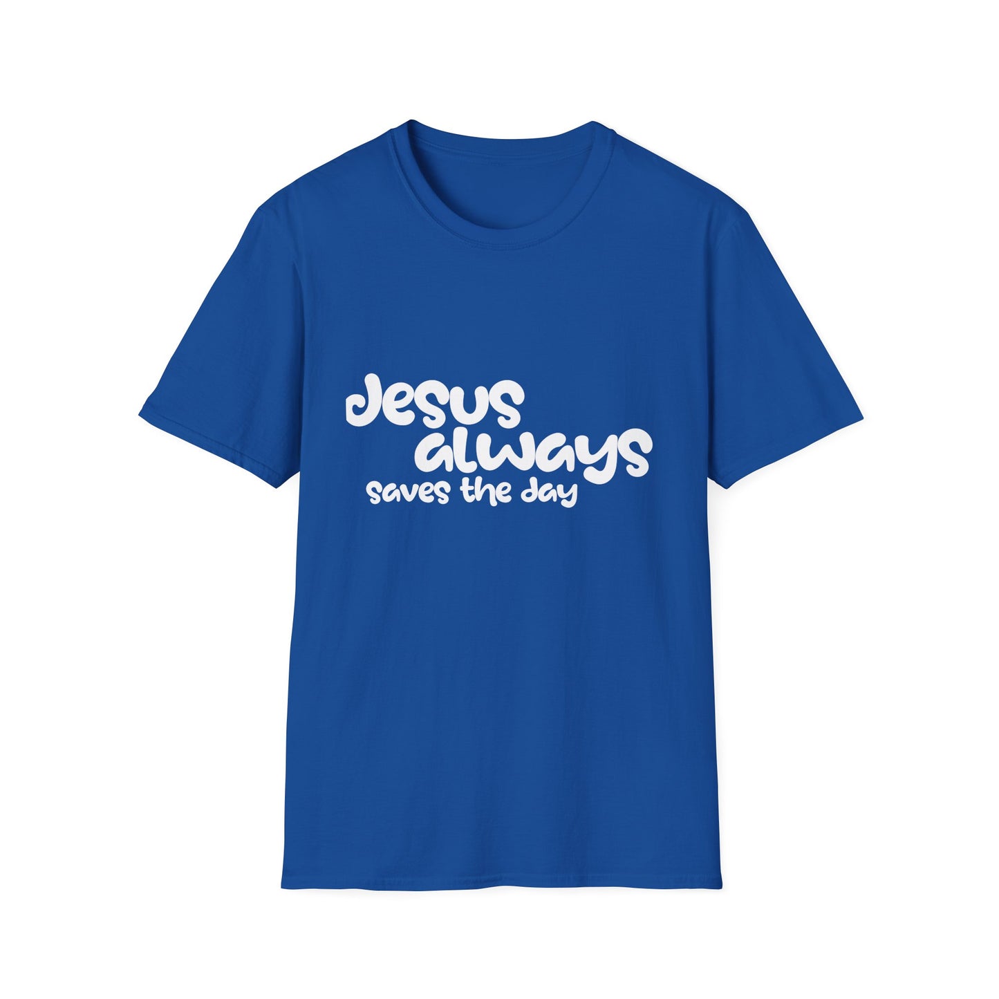 Jesus Saves Unisex Softstyle T-Shirt