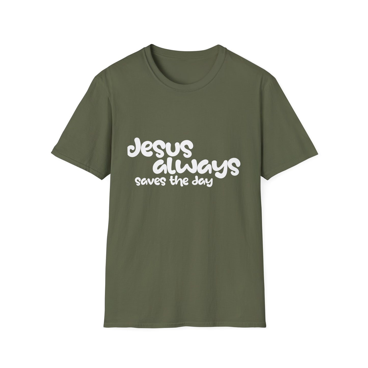 Jesus Saves Unisex Softstyle T-Shirt