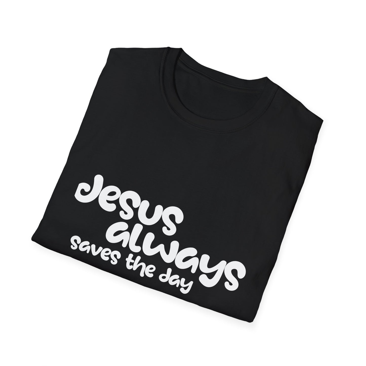 Jesus Saves Unisex Softstyle T-Shirt