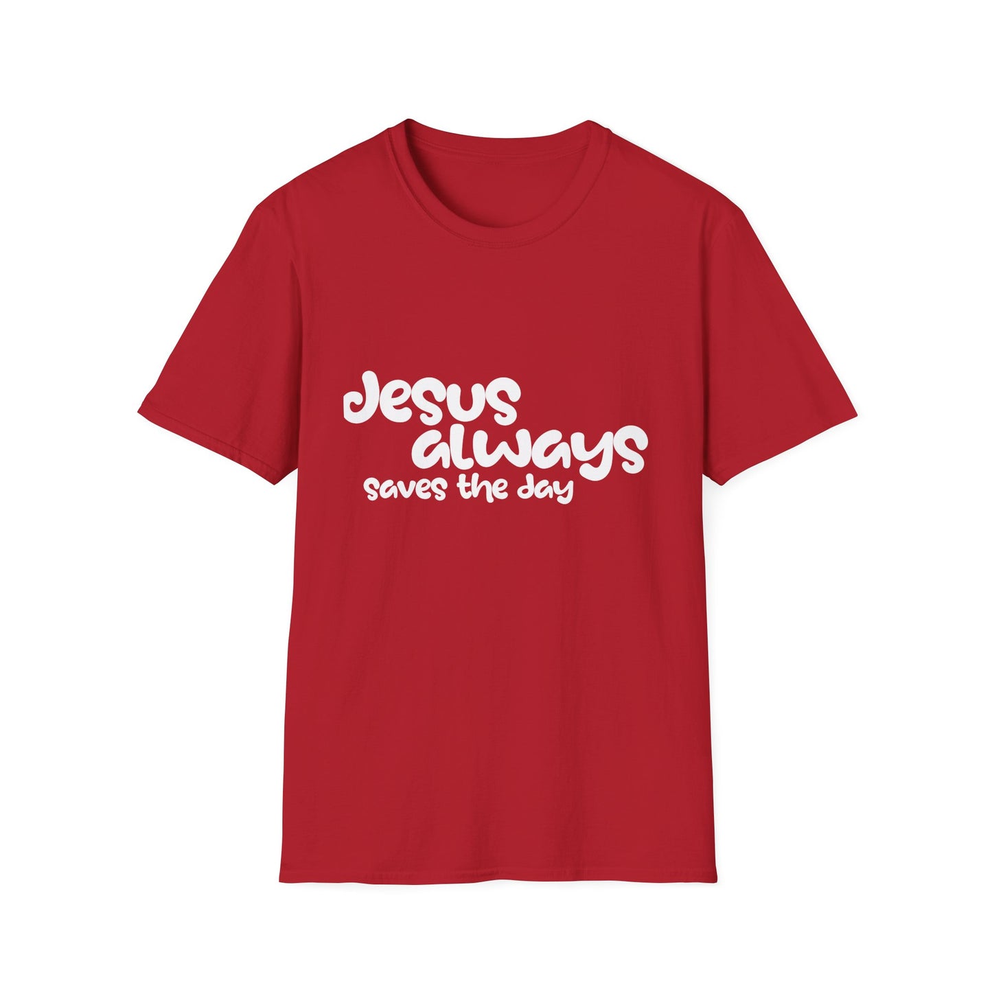 Jesus Saves Unisex Softstyle T-Shirt