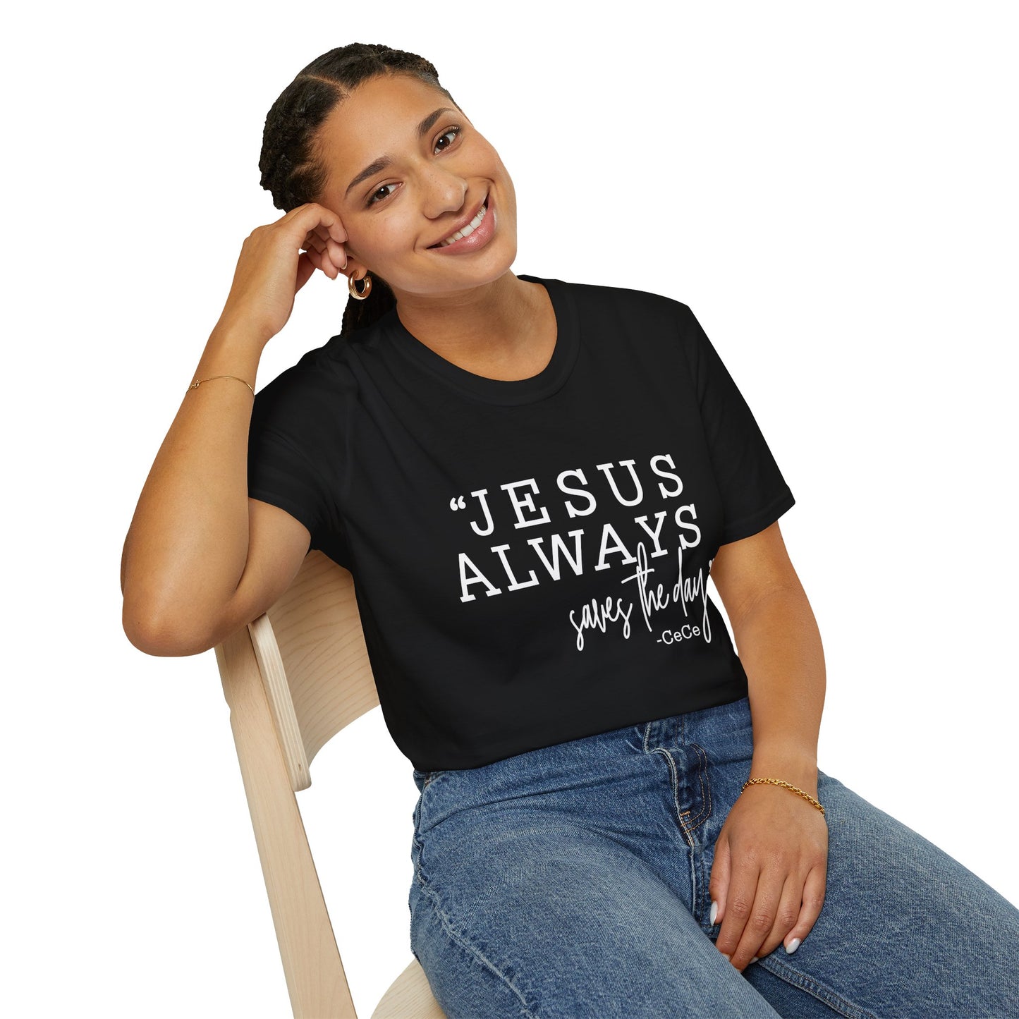 Jesus Saves Unisex Softstyle T-Shirt
