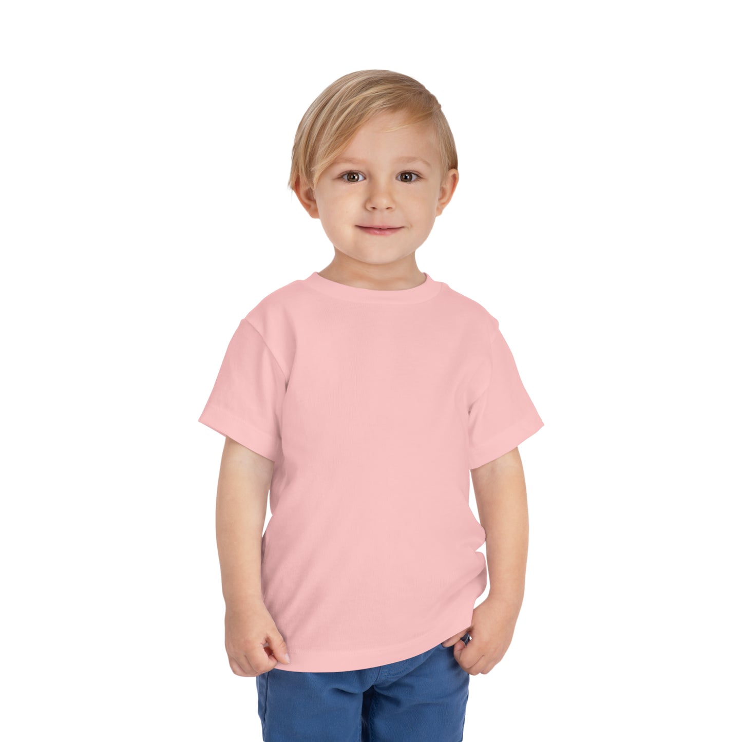 Toddler Short Sleeve Tee Jesus Saves Printed on Back