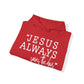 Jesus Always Saves the Day Hoodie