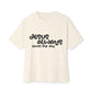Jesus saves Unisex Oversized Boxy Tee