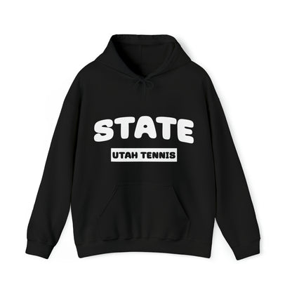 STATE UTAH TENNIS HOODIE