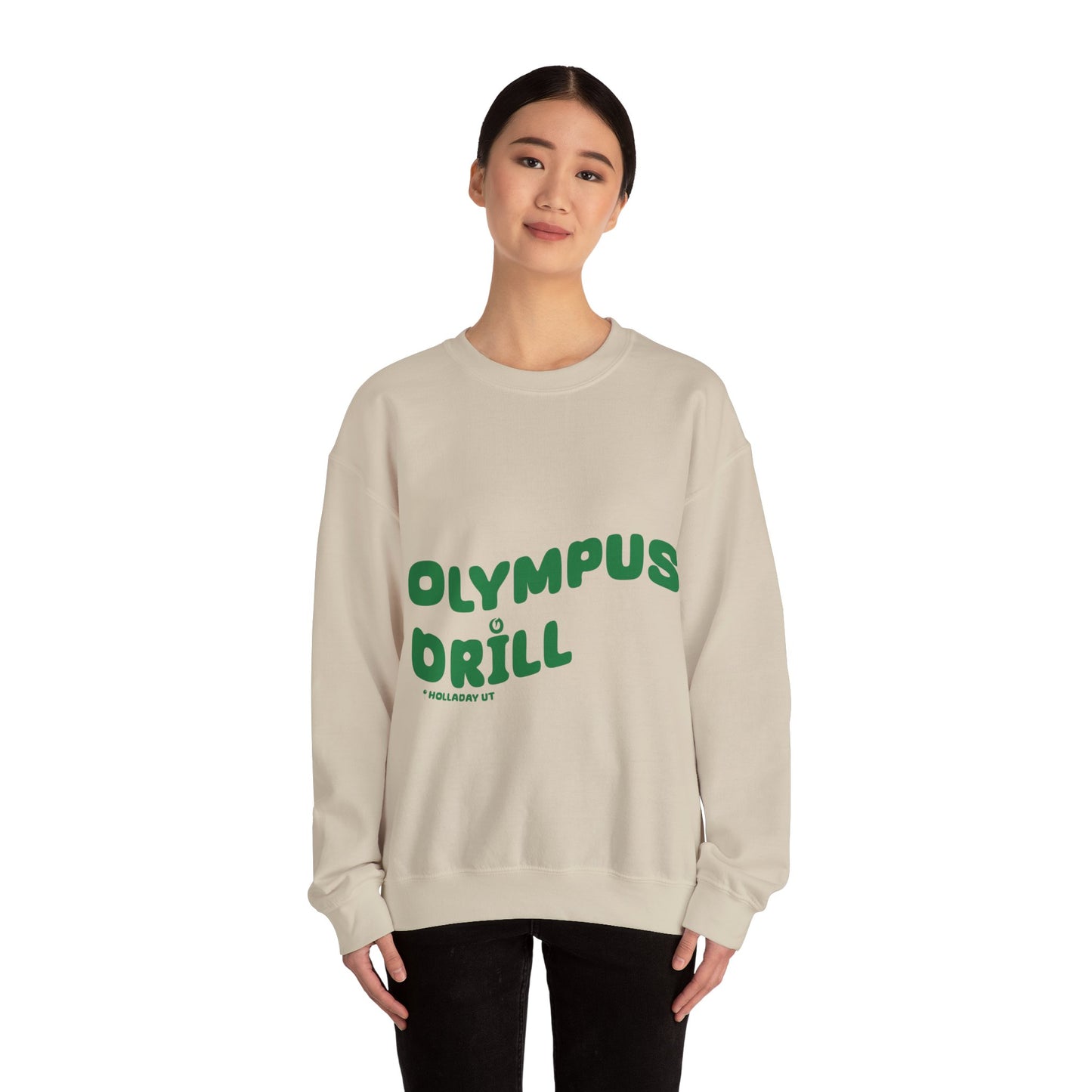 Olympus Drill Crewneck