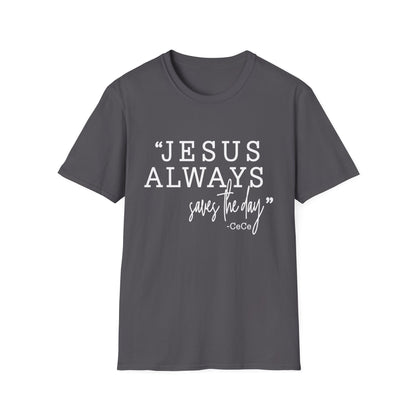 Jesus Saves Unisex Softstyle T-Shirt