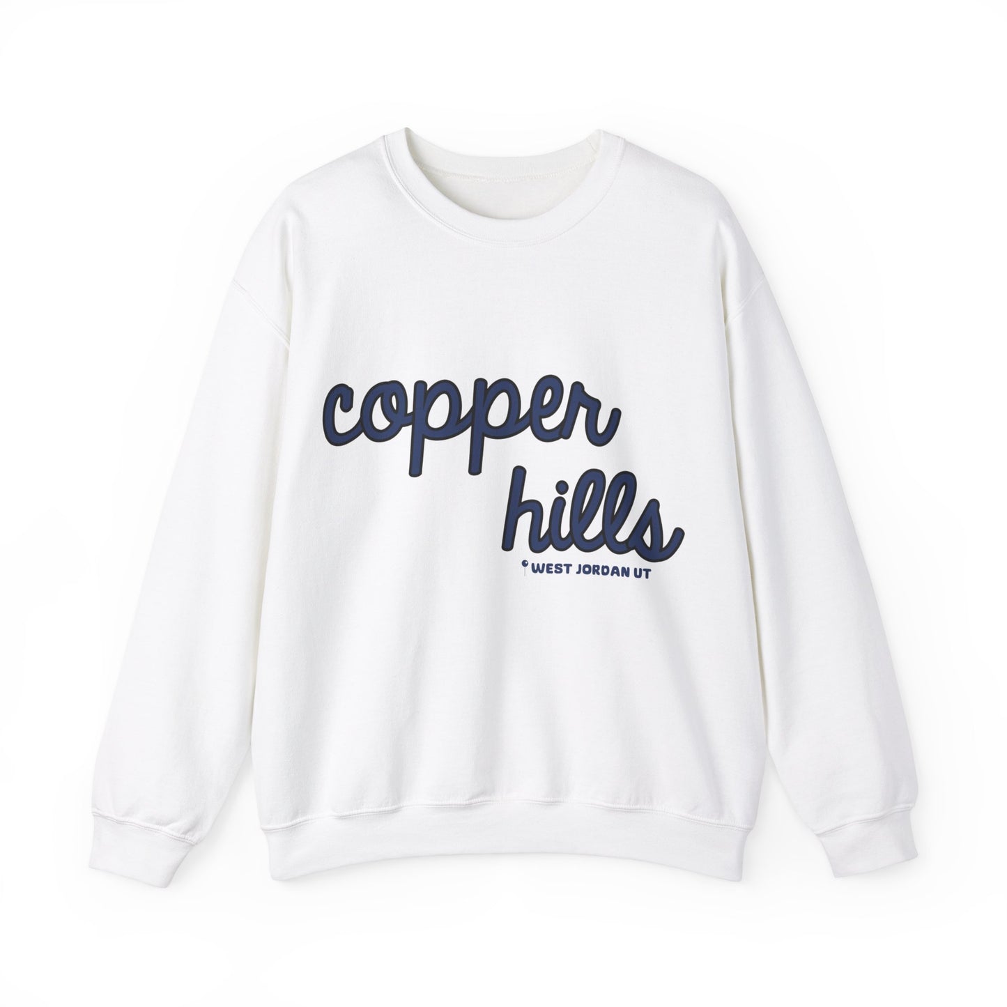 Copper Hills Cursive Crewneck