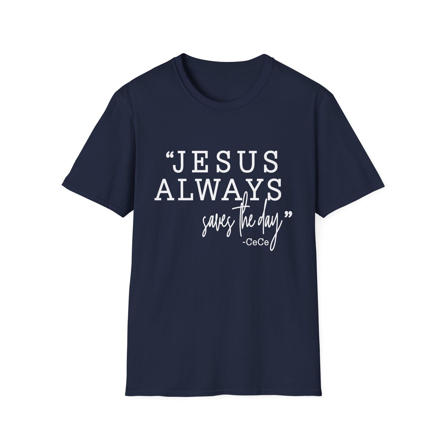 Jesus Saves Unisex Softstyle T-Shirt