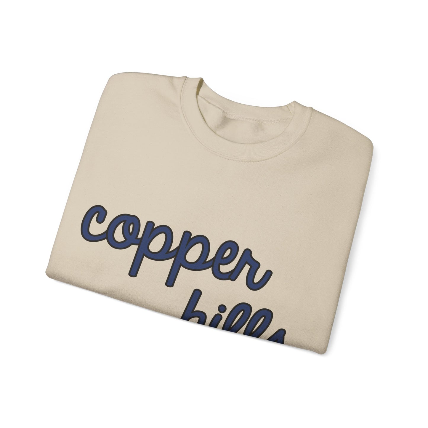 Copper Hills Cursive Crewneck