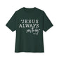 Jesus Saves Unisex Oversized Boxy Tee