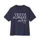 Jesus Saves Unisex Oversized Boxy Tee