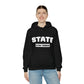 STATE UTAH TENNIS HOODIE