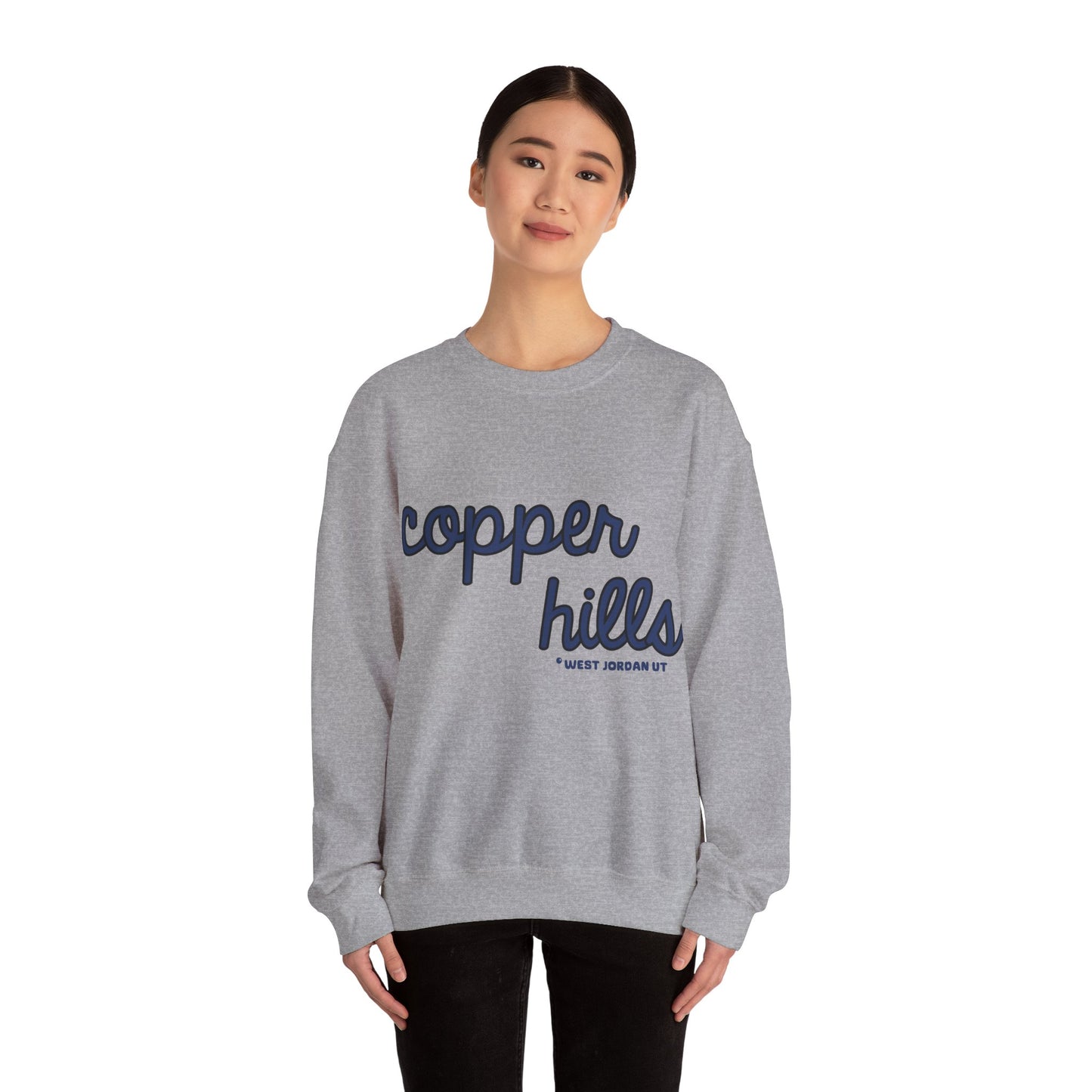 Copper Hills Cursive Crewneck