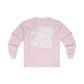 Jesus Saves the Day Long Sleeve Printed on Back
