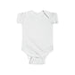 Infant Fine Jersey Bodysuit Jesus Saves Printed on Back