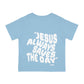 Infant Jesus Saves Tee Printed on Back