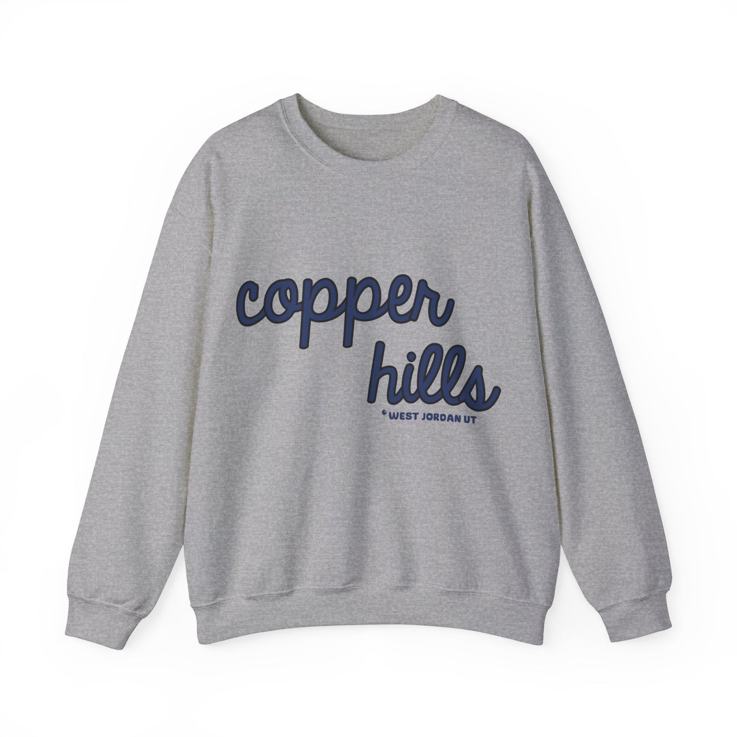 Copper Hills Cursive Crewneck