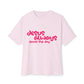 Jesus saves Unisex Oversized Boxy Tee
