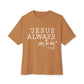Jesus Saves Unisex Oversized Boxy Tee