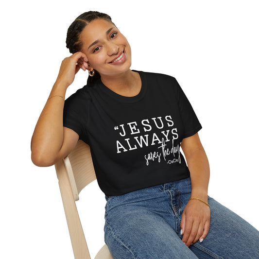 Jesus Saves Unisex Softstyle T-Shirt