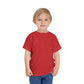 Toddler Short Sleeve Tee Jesus Saves Printed on Back