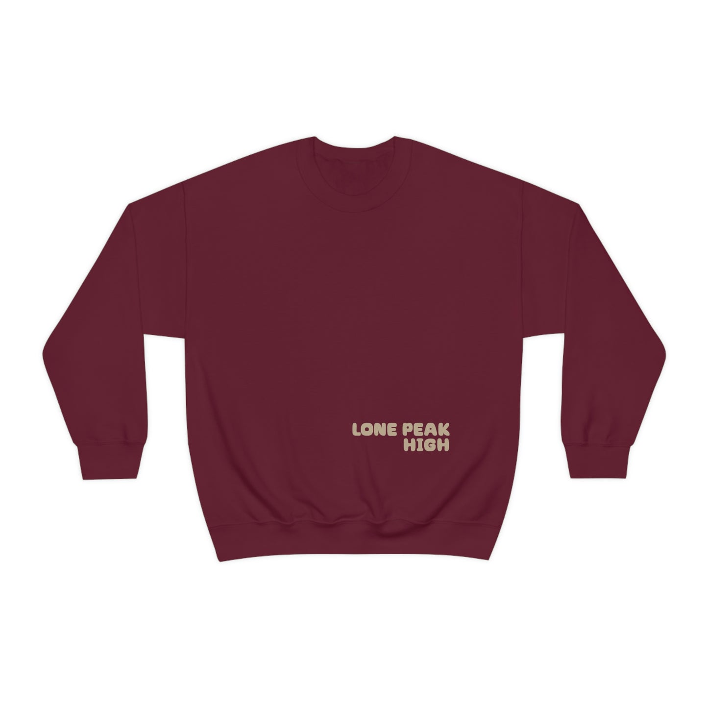 Lone Peak High School...The Standard Sweatshirt