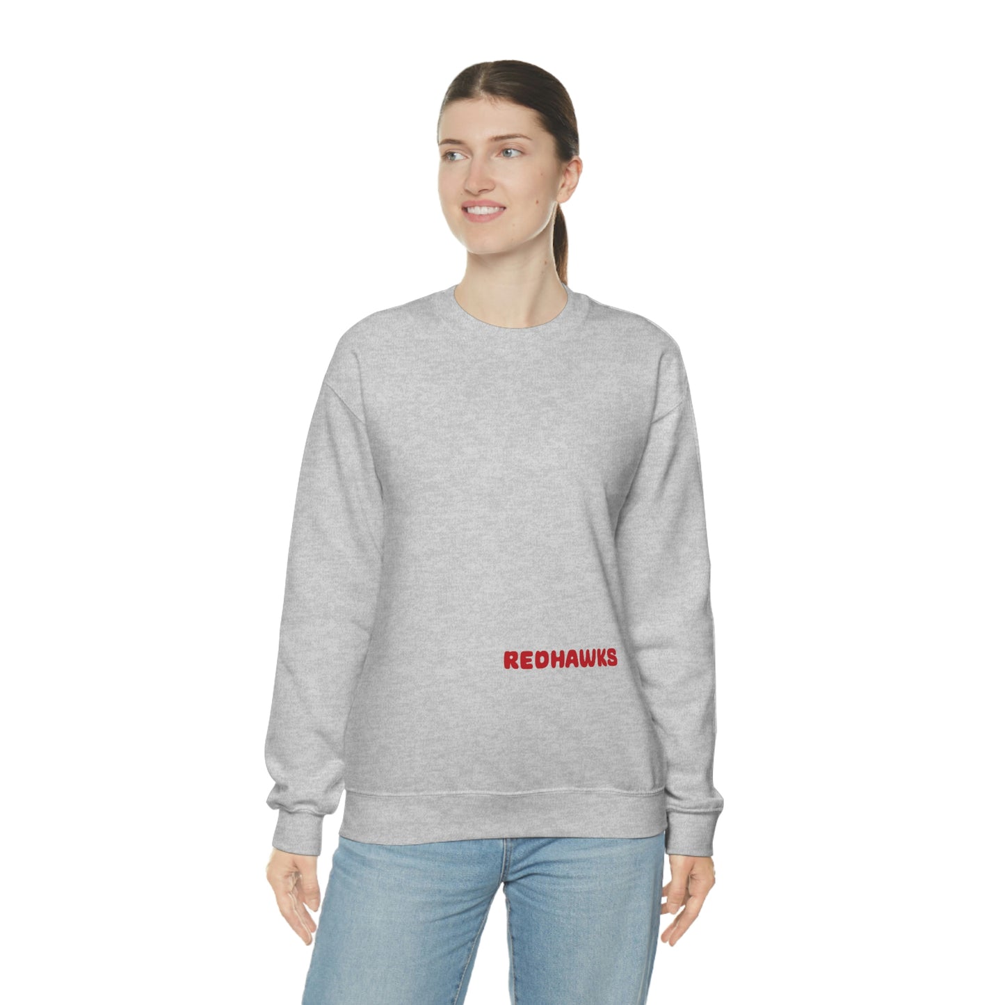 Bountiful Redhawks Unisex Heavy Blend™ Crewneck Sweatshirt