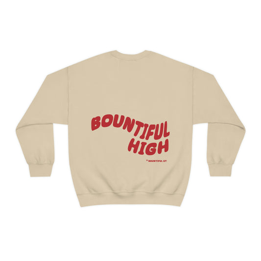 Bountiful Redhawks Unisex Heavy Blend™ Crewneck Sweatshirt