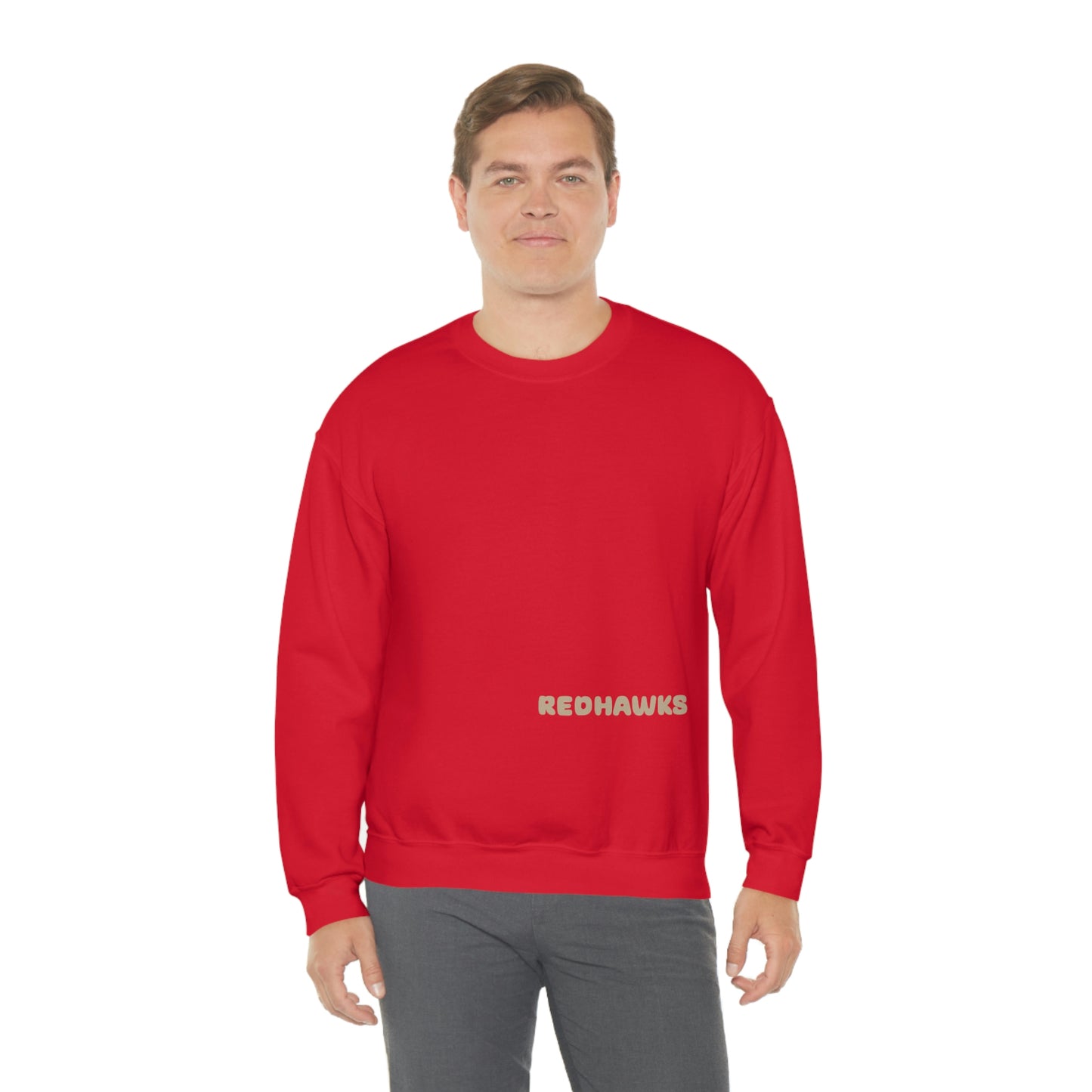 Bountiful Redhawks Unisex Heavy Blend™ Crewneck Sweatshirt