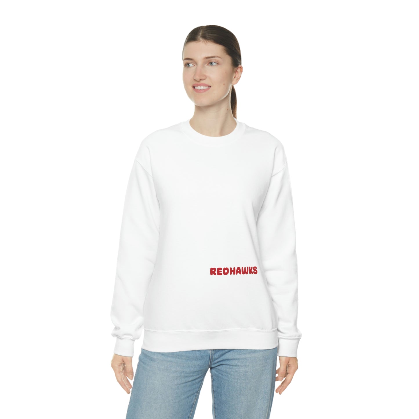 Bountiful Redhawks Unisex Heavy Blend™ Crewneck Sweatshirt